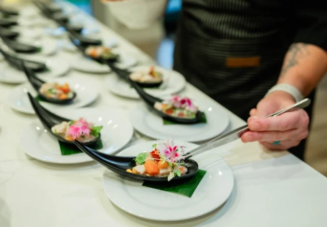 ✨ In LOVE with these new pictures of our latest seated service! ✨At Lotus Chefs, we don’t just serve dinner—we create a moment to remember. Our Seated Chef’s Dinner Service is a heartfelt celebration of connection, flavor, and beauty, crafted by our all-female team with love and aloha.From the first flower placed on the table to the final bite of dessert, every detail is intentional. We bring Maui’s freshest ingredients to life through elegant courses, lush tablescapes, and warm, intuitive service.Whether you're gathering for a milestone, hosting a retreat, or simply treating your loved ones to something extraordinary, thank you for letting us be part of your story.🌿 Private dining in the comfort of your Maui rental🍽️ Multi-course menus with personal flair🌸 Tablescapes + florals 💁‍♀️ Hosted with care by our women-led chef collective🏝️ Casual, children-oriented or retreat style services available as well Grateful to do what we love. Honored to serve you. Ready when you are 💌🙏 Tanya and family for inviting us into your home for this feast. 📷 by the amazing @gamzesmithphotography #LotusChefs #MauiPrivateChef #SeatedChefDinner #WomenInFood #FarmToTableMaui #CelebrationWithAloha #MauiEvents #TablescapeInspo